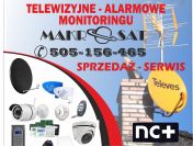 Anteny, Alarmy, Domofony, Monitoring - montaż - serwis