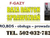 CRO, BDS, F-gazy, terminy, program Szkolenia indywidualne, pomoc.