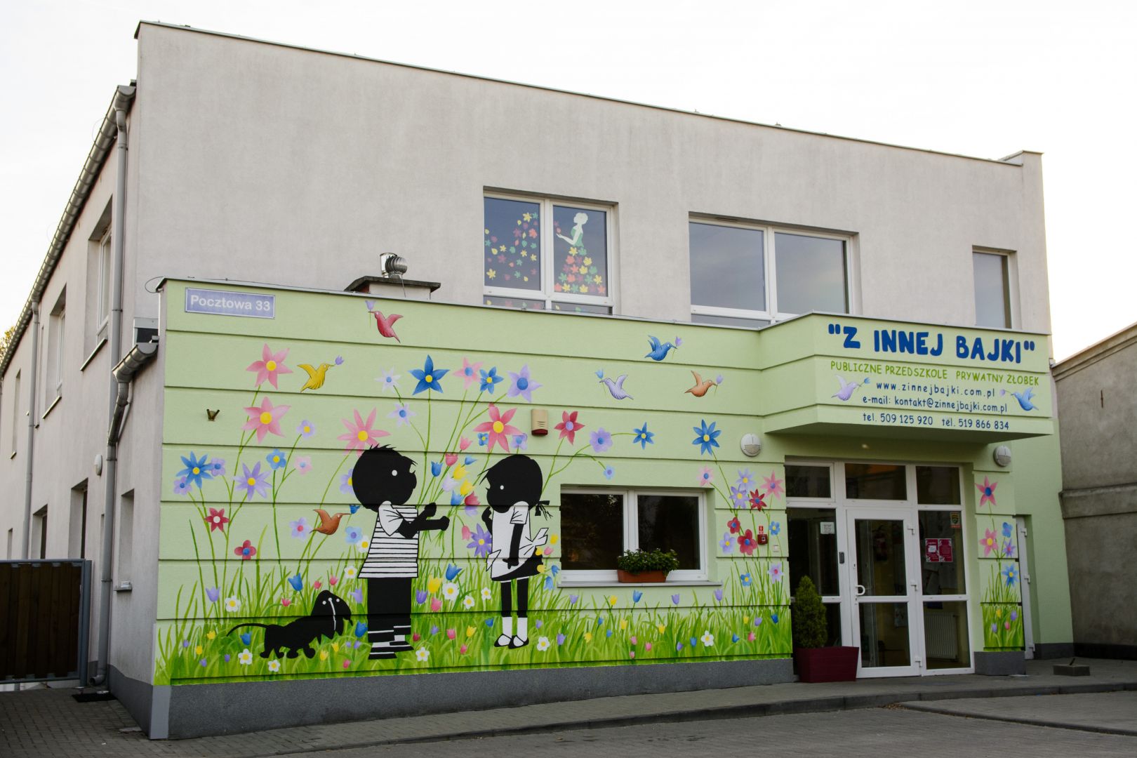 Malowidło reklamowe, mural, graffiti, malunek na ścianie Toruń - Zdjęcie 1