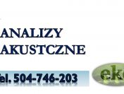 Przekroczenie norm hałasu, tel. 504-746-203, opinia, pomoc prawna