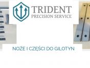 Noże do gilotyny produkcji Strojarne Piesok: NTE 2000/6,3