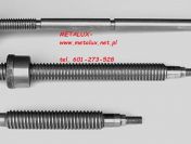 śruba porzeczna z nakrętką do tokarki TUJ-50 tel.601273528