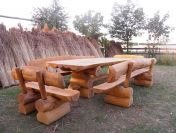 Meble ogrodowe,drewniane ,ławka,stół,hustawki dostawa