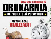 Drukarnia Nowy Sącz, Banery, Naklejki, Ulotki, wizytówki, logo, projekty