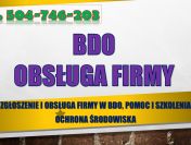 Usługi w BDO, cennik tel. 504-746-203. Obsługa firmy