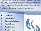 Masaż / fizjoterapia