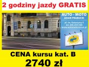 Kurs prawa jazdy kat. B