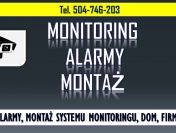 Montaż alarmu w domu, tel. 504-746-203, system kamer, cena.