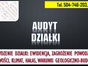 Sprawdzenie działki przed kupnem, tel. 504-746-203, audyt terenu.