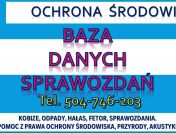 Sprawozdanie SZWO i FGC cena, tel. 502-032-782.Klimatyzacja