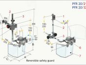 Osłona głowicy frezarskiej, osłona BHP do frezarki
