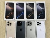 Apple iPhone 16 Pro 128GB - 500 EUR i Apple iPhone 16 Pro Max 256GB - 570 EUR