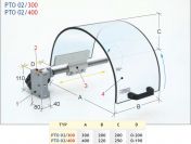 Osłona BHP do tokarek do obróbki drewna