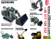 MINI Ładowarka MINI Koparka MINI Wozidło - Prosto od Producenta JSB POLSKA