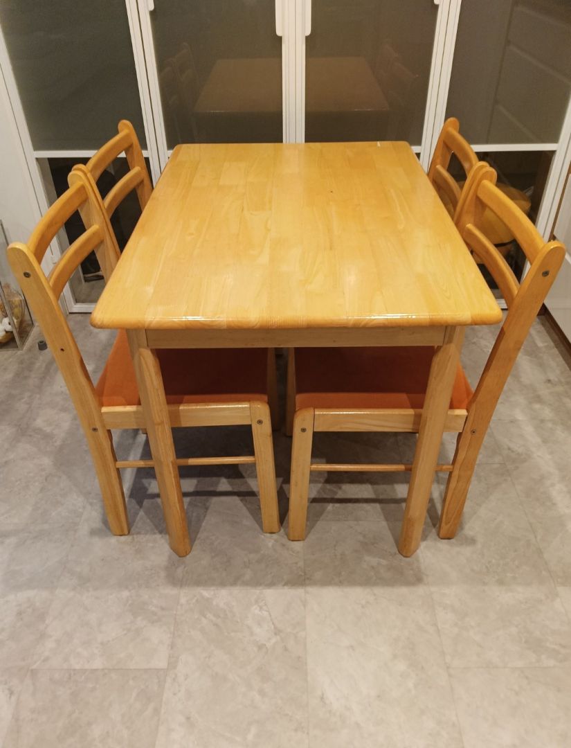 Sprzedam stół i 4 krzesła (komplet) Toruń - Zdjęcie 1