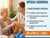 Oferujemy całodobową opiekę seniora z zamieszkaniem / Firma