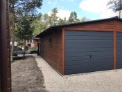 Garaże drewnopodobne, AKRYLOWE 6m x 5m