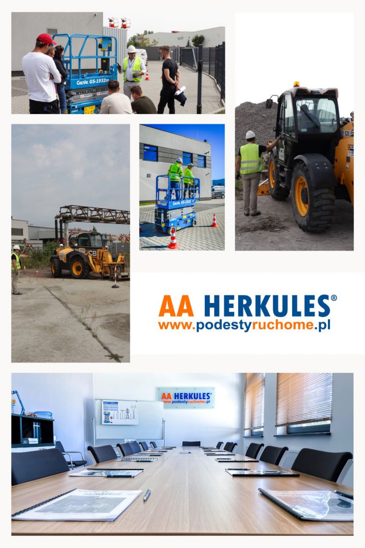 Kurs na podesty ruchome, zwyżki, szkolenie operatorów Katowice, Szopienice-Burowiec - Zdjęcie 1