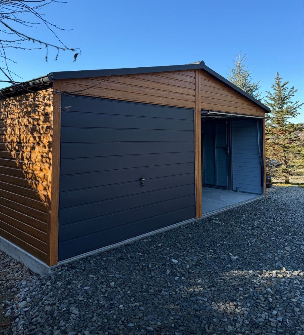 Garaże drewnopodobne, AKRYLOWE - Na wymiar Toruń - Zdjęcie 1