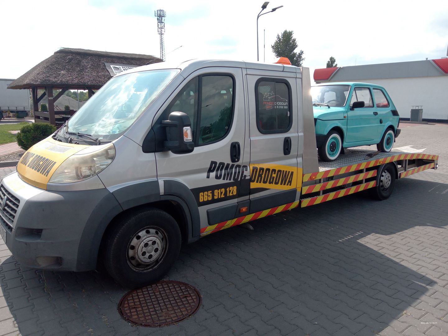 Pomoc Drogowa 24h, Laweta Toruń, holowanie Malkiewicz Magdalena Toruń - Zdjęcie 1