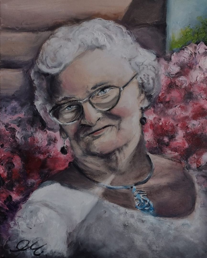 Portret olejny na płótnie na zamówienie Toruń - Zdjęcie 1