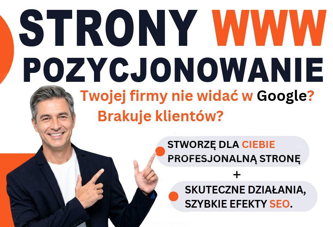 Strony WWW - solidnie! Pozycjonowanie. FV - od 25 lat!  - Zdjęcie 1