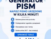Pisma urzędowe bez stresu – generator online 24/7