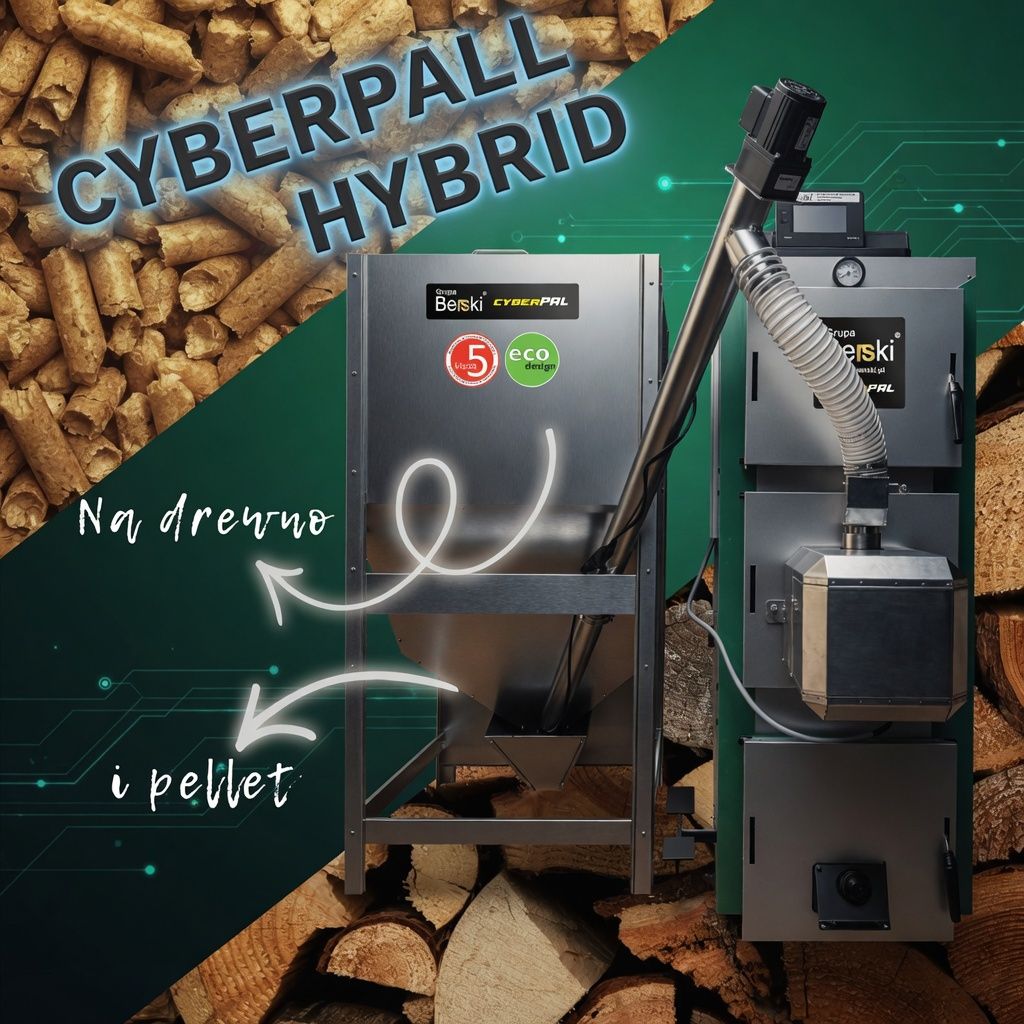 Kocioł Berski CyberPal Hybrid 25kW Toruń - Zdjęcie 1