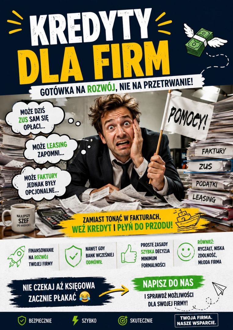 ZDOLNOŚĆ KREDYTOWA LEŻY? SPRAWDŹ INNE OPCJE! FINANSOWANIE DLA FIRM BEZ SPINY Toruń - Zdjęcie 1