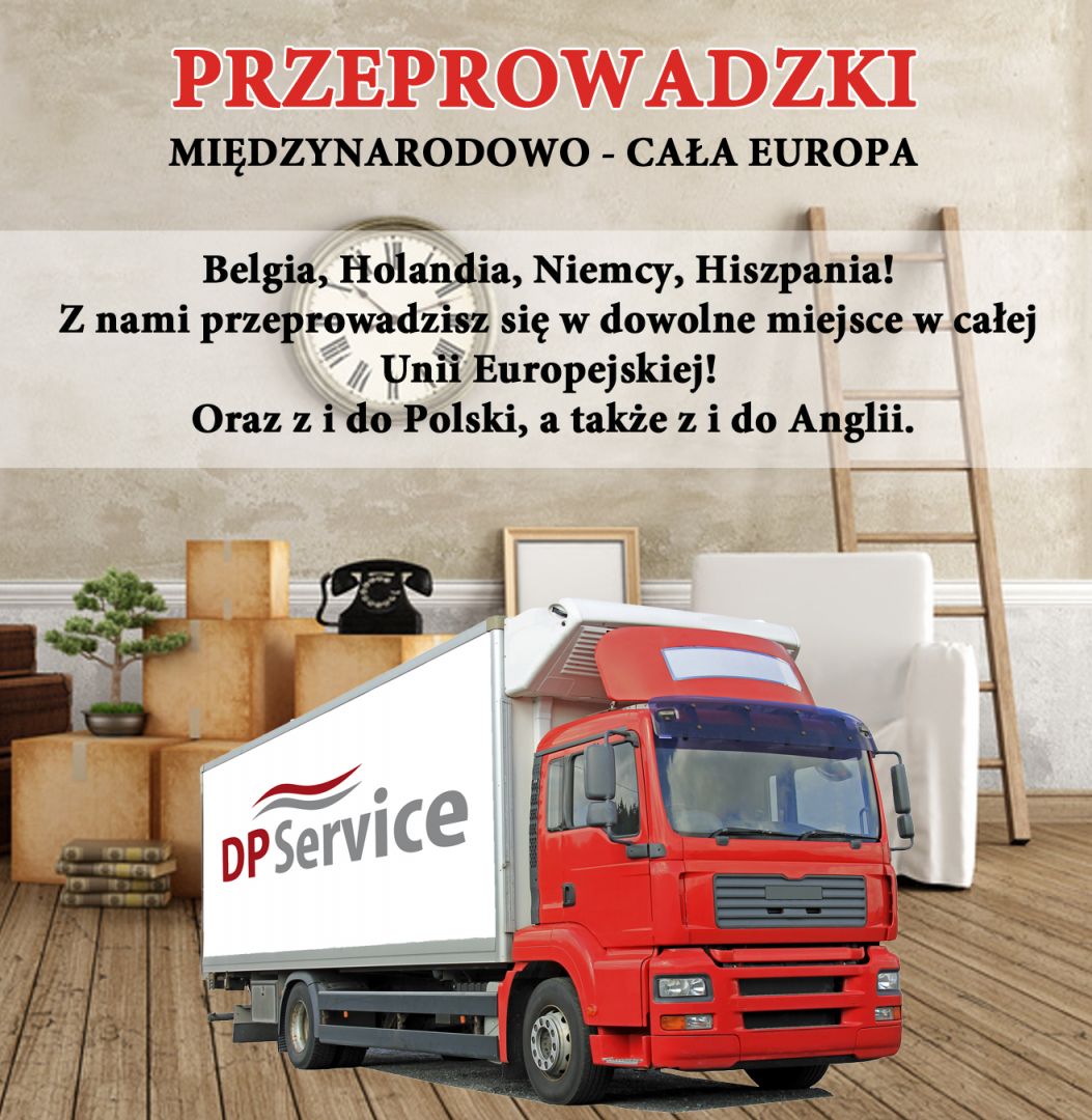 Międzynarodowe przeprowadzki, transport towarowy Toruń - Zdjęcie 1