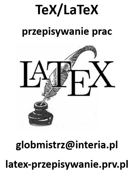 LATEX - SKŁAD TEKSTÓW MATEMATYCZNYCH, PRZEPISYWANIE PRAC Toruń - Zdjęcie 1