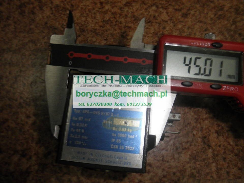 Elektromagnes EPS-045-H/196 S-1, Cewka EPS045H tel. 601273539 Toruń - Zdjęcie 1